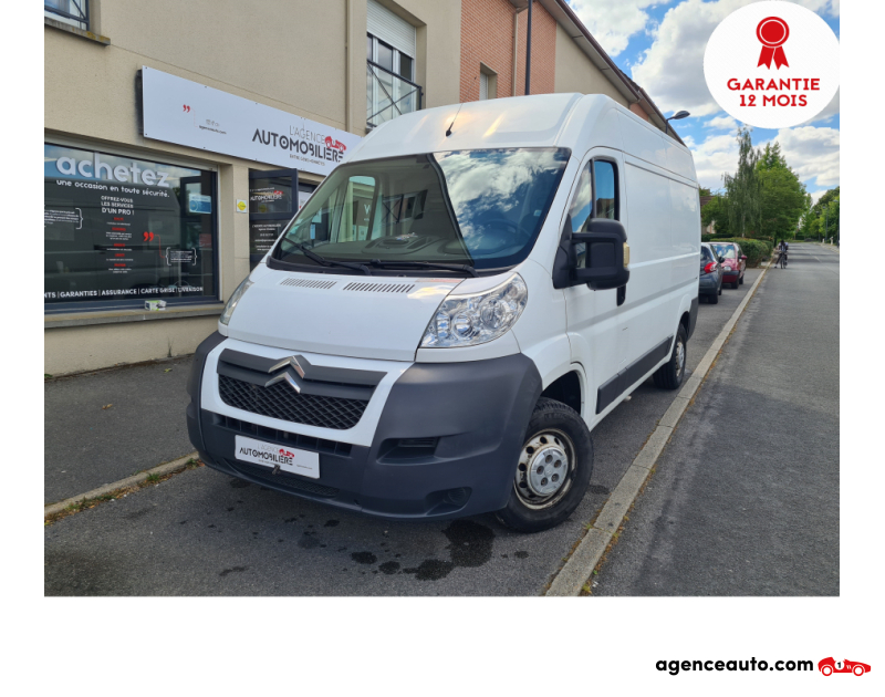 Achat voiture occasion, Auto occasion pas cher | Agence Auto Citroen Jumper L2H2 2.2 HDi 110 CH garantie 12 mois Blanc Année 2014 Manuelle Diesel