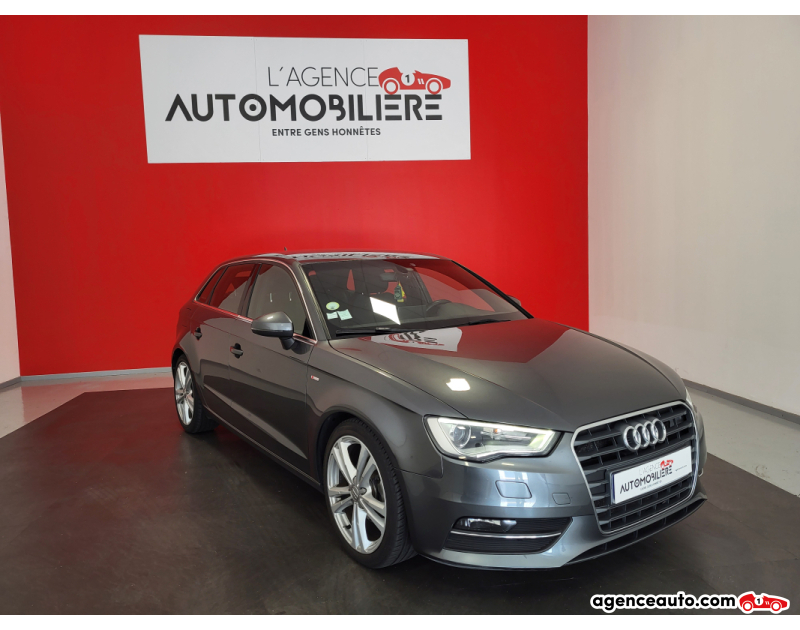 Achat voiture occasion, Auto occasion pas cher | Agence Auto Audi A3 Sportback SPORTBACK 2.0 TDI 150 S-LINE Gris Année 2016 Manuelle Diesel