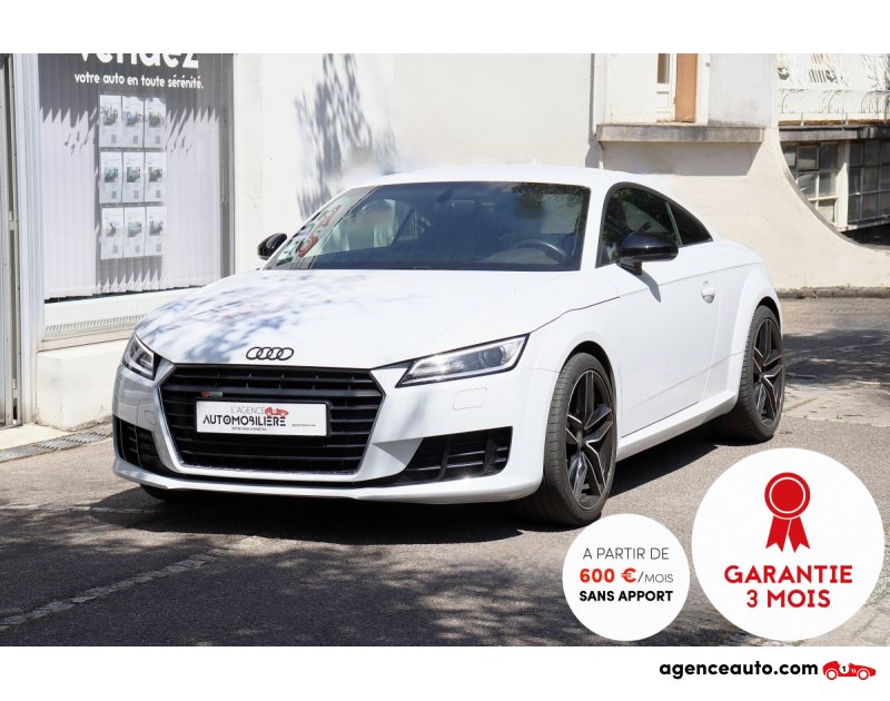Achat voiture occasion, Auto occasion pas cher | Agence Auto Audi TT Coupé Ph3 1.8 TFSi 180 S-Tronic7 (Virtual,Caméra,CarPlay,Bang&Olufsen) Blanc Année 2016 Automatique Essence
