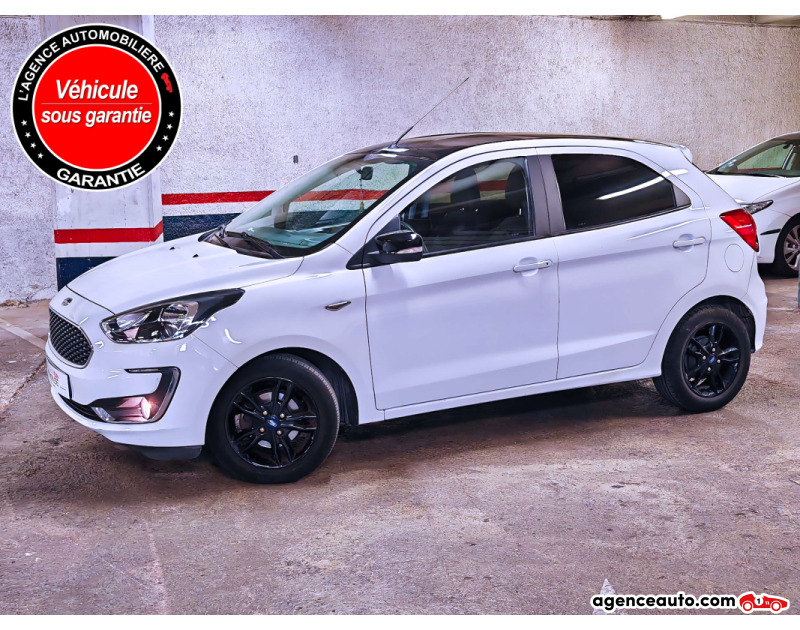 Achat voiture occasion, Auto occasion pas cher | Agence Auto Ford Ka+ 1.2 Ti-VCT 85ch S&S White Edition 5Portes Blanc Année 2019 Manuelle Essence
