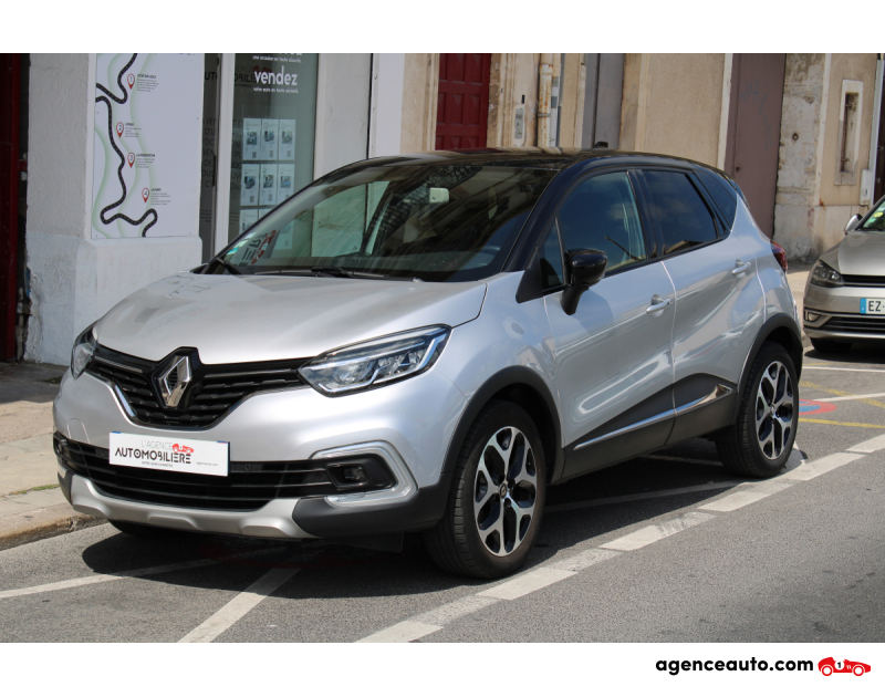 Achat voiture occasion, Auto occasion pas cher | Agence Auto Renault Captur 1.3 TCE 130 INTENS (ENTRETIEN RENAULT, CAMERA DE RECUL, CRITAIR1 ...) Argent Année 2019 Manuelle Essence
