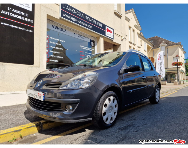 Achat voiture occasion, Auto occasion pas cher | Agence Auto Renault Clio Estate 1.5 dCi 85cv EXPRESSION CLIM Noir Année 2008 Manuelle Diesel