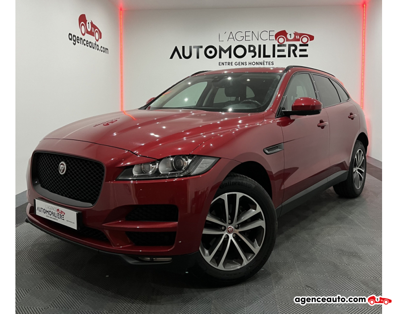 Acquisto Auto Usate, Auto Usate Economiche | Agenzia Automobiliare Jaguar F-Pace F-PACE 2.0D 180CV BVA8 PRESTIGE AWD TOIT PANO/CAMERA/HAYON ELECT/CUIR CHAUFF ELECT Bordeaux Anno 2018 Automatique Diesel