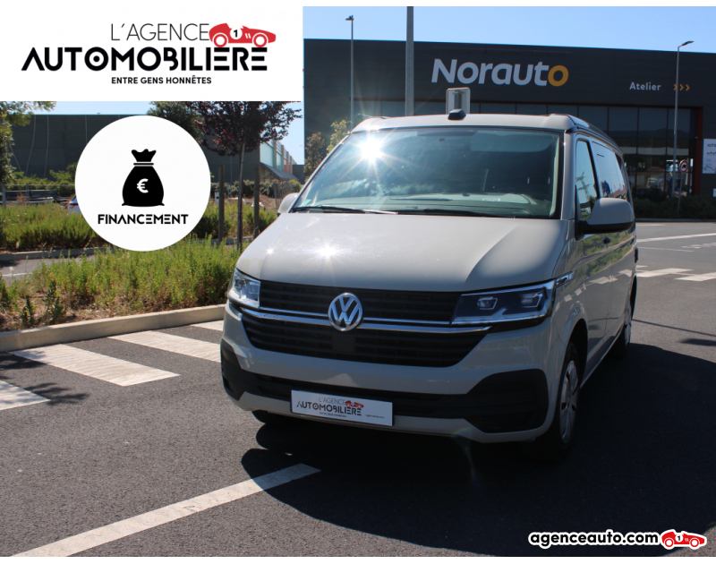 Compra de Coches Usados, Coches Usados Baratos %'|'% Agence Auto Volkswagen California T6 1 2.0 TDI 150CH BLUEMOTION COAST DSG BVA ( Caméra de recul , Carplay ) Gris Año 2021 Automatique Diesel