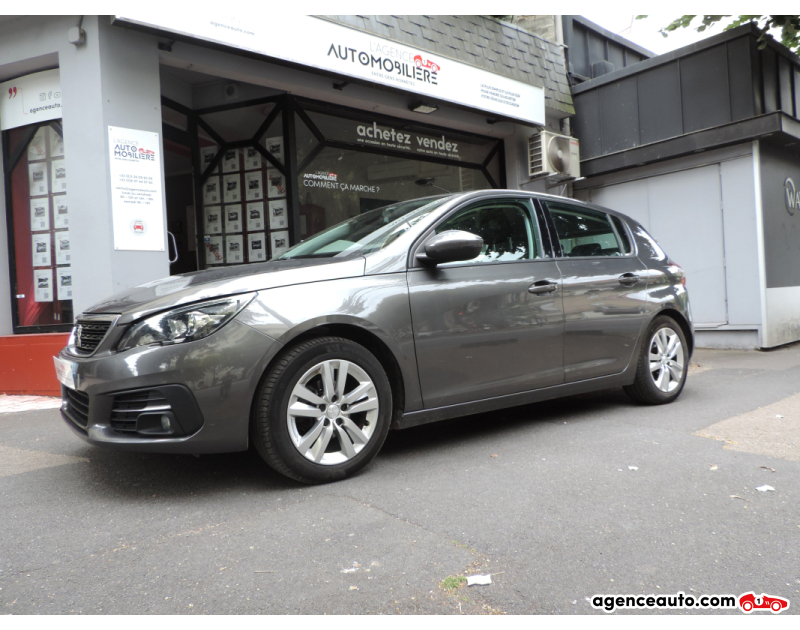 Achat voiture occasion, Auto occasion pas cher | Agence Auto Peugeot 308 1.2 PURETECH 110CH ACTIVE Gris Année 2018 Manuelle Essence