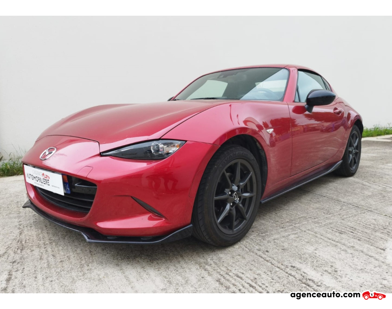 Achat voiture occasion, Auto occasion pas cher | Agence Auto Mazda MX-5 RF RF ROADSTER 1.5 SKYACTIV-G 130 SELECTION Rouge Année 2018 Manuelle Essence
