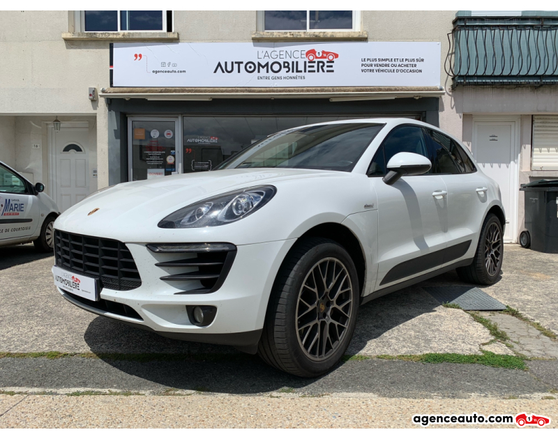 Gebrauchtwagenkauf, Günstige Gebrauchtwagen | Automobilienagentur Porsche Macan S PDK 258 cv Boîte auto Blanc Jahr 2014 Automatique Diesel