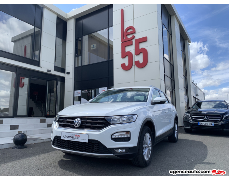 Achat voiture occasion, Auto occasion pas cher | Agence Auto Volkswagen T-roc 2.0 TDI DSG7 Lounge Business Argent Année 2020 Automatique Diesel