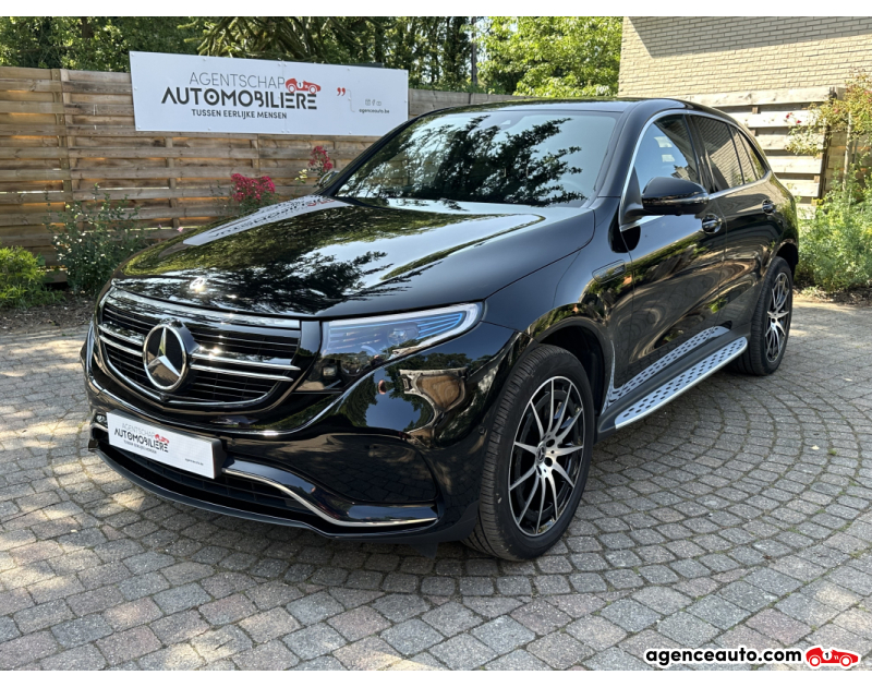 Aankoop Gebruikte Auto, Goedkope Gebruikte Auto | Agence Auto Mercedes EQC ELECTRISCH 94 AH AMG LINE Noir Jaar 2020 Automatique Électrique