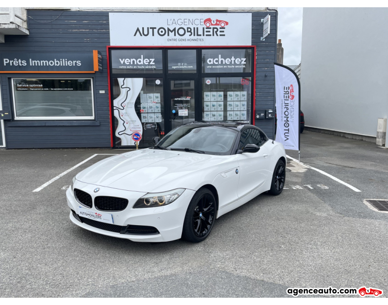 Achat voiture occasion, Auto occasion pas cher | Agence Auto Bmw Z4 Roadster E89 30i 258 CV BVM6 Luxe Blanc Année 2010 Manuelle Essence