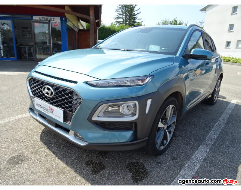 Achat voiture occasion, Auto occasion pas cher | Agence Auto Hyundai KONA 1.6 CRDI 136 EXECUTIVE 4WD DCT-7 Bleu Année 2020 Automatique Diesel