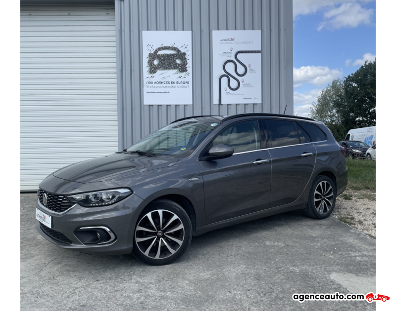 Achat voiture occasion, Auto occasion pas cher | Agence Auto Fiat Tipo SW SW 1.6 MJTD 120 CH DCT LOUNGE CAMERA Gris Année 2019 Automatique Diesel