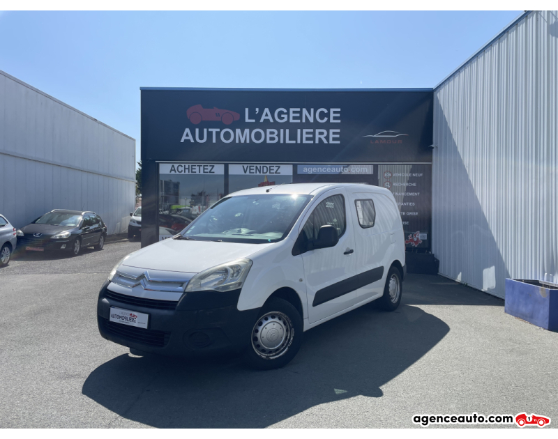 Achat voiture occasion, Auto occasion pas cher | Agence Auto Citroen Berlingo 1.6 HDi 75 Utilitaire Blanc Année 2008 Manuelle Diesel