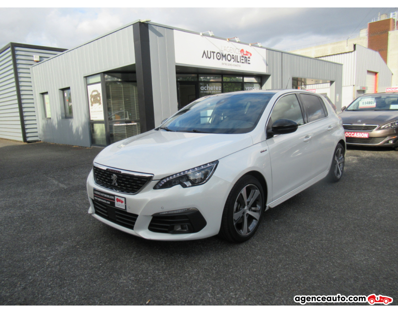 Aankoop Gebruikte Auto, Goedkope Gebruikte Auto | Agence Auto Peugeot 308 1,2 Puretech 130ch S&S GT Line EAT8 Gris Jaar 2019 Automatique Essence