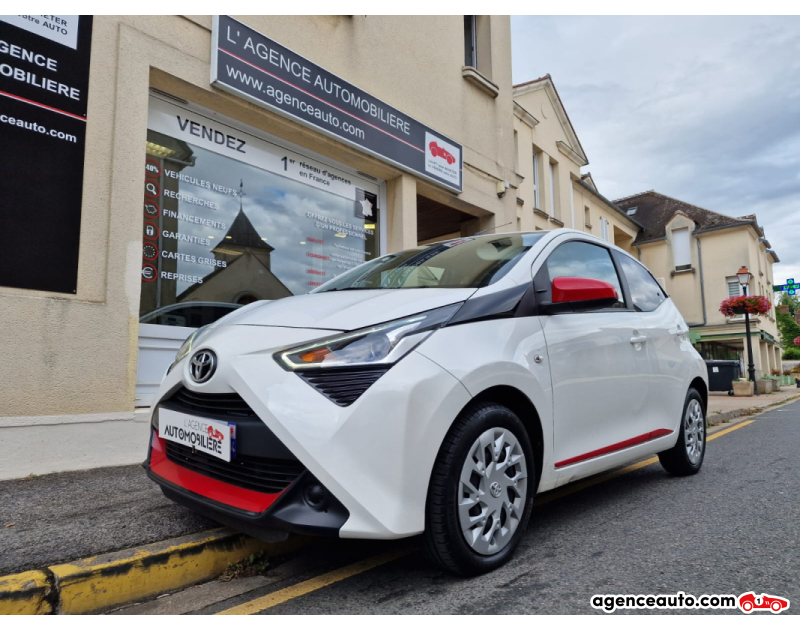 Compra de Coches Usados, Coches Usados Baratos %'|'% Agence Auto Toyota Aygo 1.0 VVTI 70 X LOOK X-SHIFT BVA Blanc Año 2021 Automatique Essence