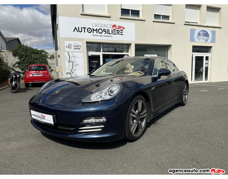 Achat voiture occasion, Auto occasion pas cher | Agence Auto Porsche Panamera 4.8 400 4S PDK BVA Bleu Année 2011 Automatique Essence