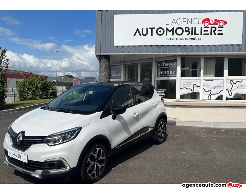 Aankoop Gebruikte Auto, Goedkope Gebruikte Auto | Agence Auto Renault Captur 1.2 TCE 120 ENERGY INTENS START-STOP Blanc Jaar 2017 Manuelle Essence