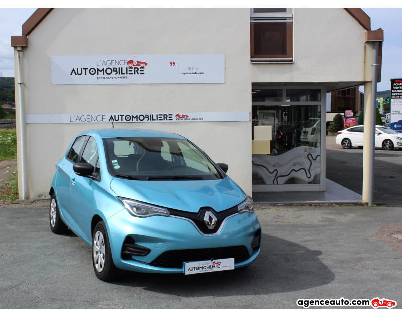 Aankoop Gebruikte Auto, Goedkope Gebruikte Auto | Agence Auto Renault Zoe ZOE LIFE A CHARGE NORMAL R 110 4CV Bleu Jaar 2020 Automatique Électrique