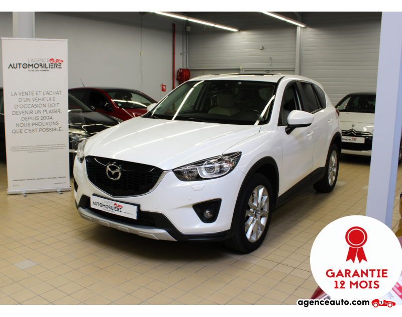 Achat voiture occasion, Auto occasion pas cher | Agence Auto Mazda CX-5 2.2 SKYACTIV-D 175 SELECTION 4WD Blanc Année 2014 Manuelle Diesel