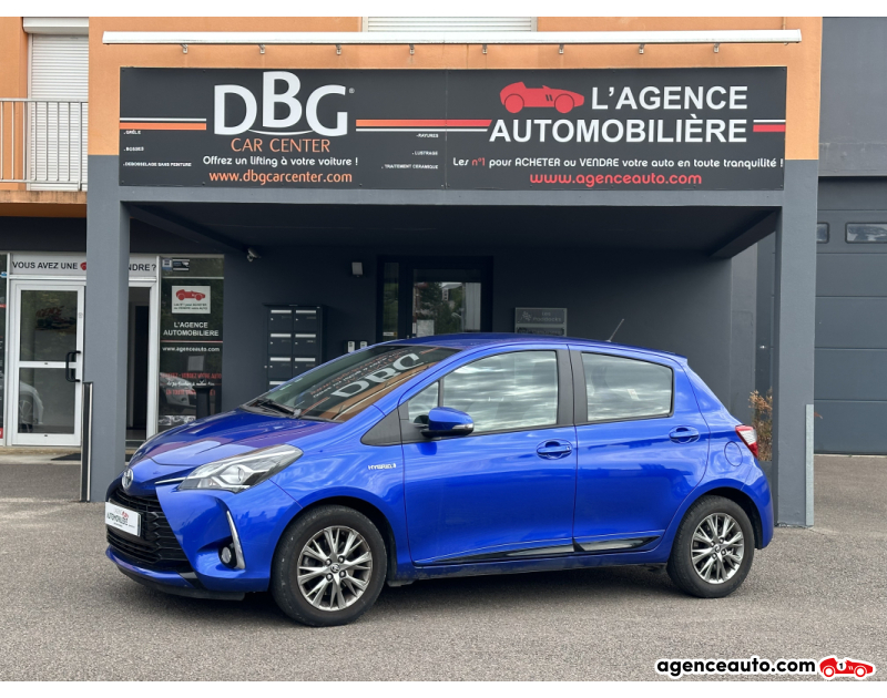 Achat voiture occasion, Auto occasion pas cher | Agence Auto Toyota Yaris Hybrid 100h E-CVT 75 Dynamic Bleu Année 2018 Automatique Hybride