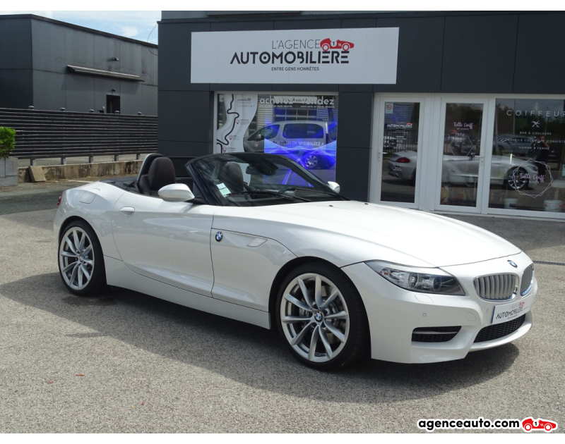 Compra de Coches Usados, Coches Usados Baratos %'|'% Agence Auto Bmw Z4 Roadster (E89)  3.5 IS 340 CV M SPORT DKG Blanc Año 2011 Automatique Essence
