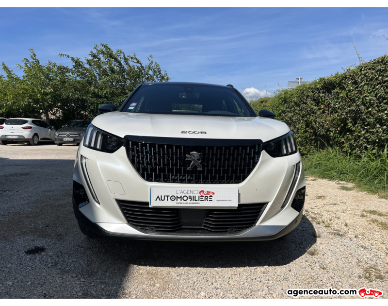 Achat voiture occasion, Auto occasion pas cher | Agence Auto Peugeot 2008 1.2 Puretech gt-line Blanc Année 2020 Manuelle Essence