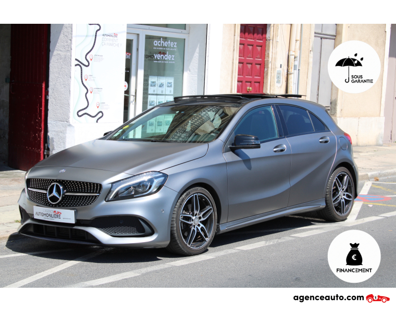 Compra de Carros Usados, Carros Usados Baratos | Auto Immo Mercedes Classe A 2.2 200 D 135 FASCINATION 4MATIC 7G-DCT BVA (Toit ouvrant, Caméra de recul, ..) Gris Ano 2016 Automatique Diesel