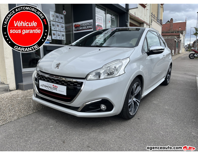 Achat voiture occasion, Auto occasion pas cher | Agence Auto Peugeot 208 GTI 1.6 THP 208 SON JBL+TOIT PANORAMIQUE Blanc Année 2016 Manuelle Essence