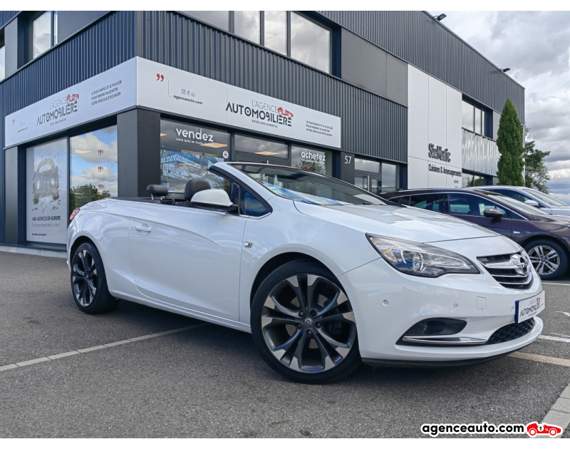 Achat voiture occasion, Auto occasion pas cher | Agence Auto Opel Cascada 2.0 CDTI 165 COSMO PACK START-STOP "1ère Main" Blanc Année 2013 Manuelle Diesel