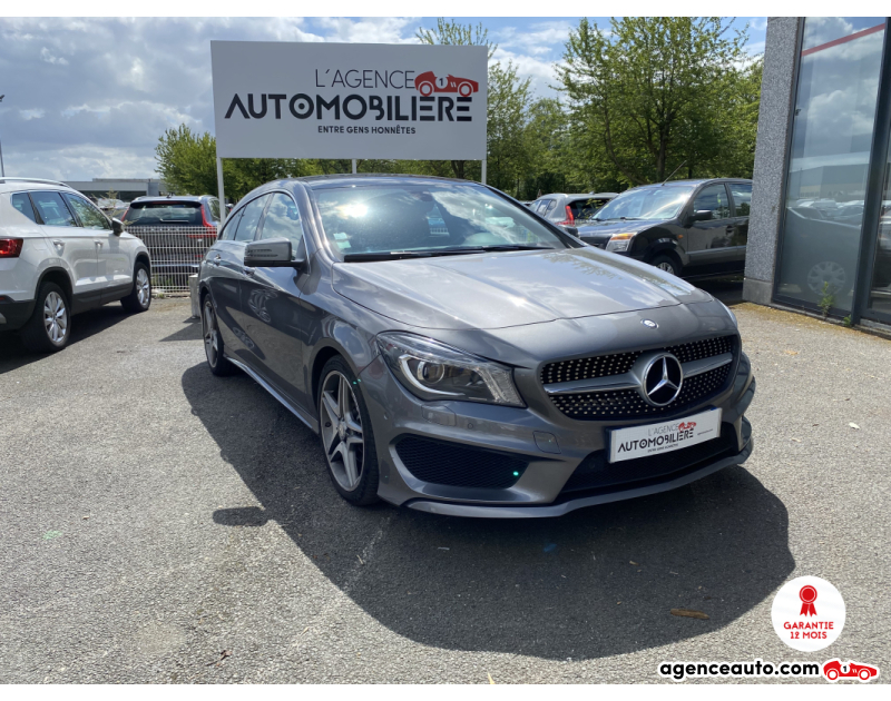 Achat voiture occasion, Auto occasion pas cher | Agence Auto Mercedes Classe CLA 180 D Fascination 7-G DCT A  Pack AMG Gris Année 2015 Automatique Diesel