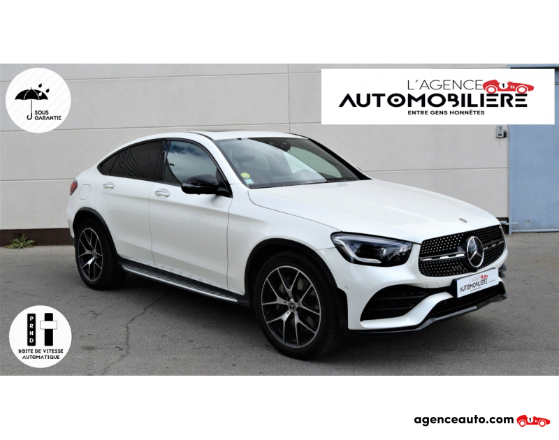 Achat voiture occasion, Auto occasion pas cher | Agence Auto Mercedes Classe GLC 300 d 9G-Tronic 4Matic AMG Line Blanc Année 2019 Automatique Diesel