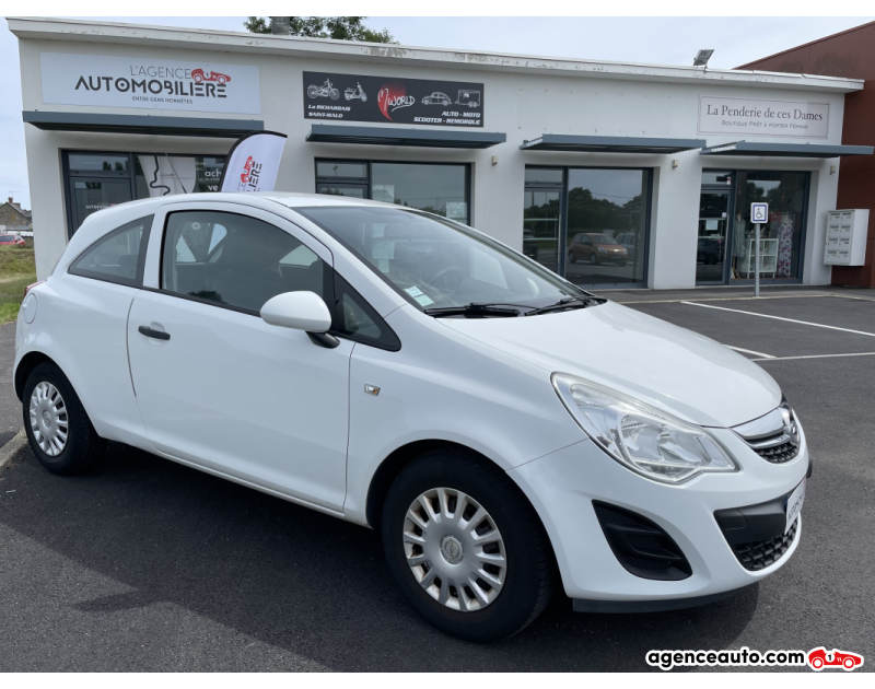 Compra de Carros Usados, Carros Usados Baratos | Auto Immo Opel Corsa 1.0 TWINPORT 65 TOP Blanc Ano 2012 Manuelle Essence