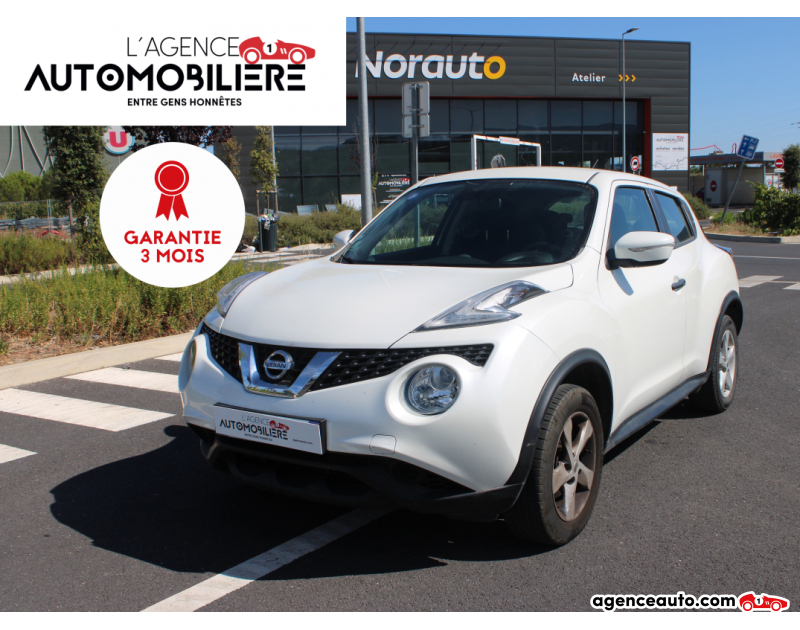 Achat voiture occasion, Auto occasion pas cher | Agence Auto Nissan Juke 1.6 95CH ( Chaine de distrbution ) Blanc Année 2014 Manuelle Essence