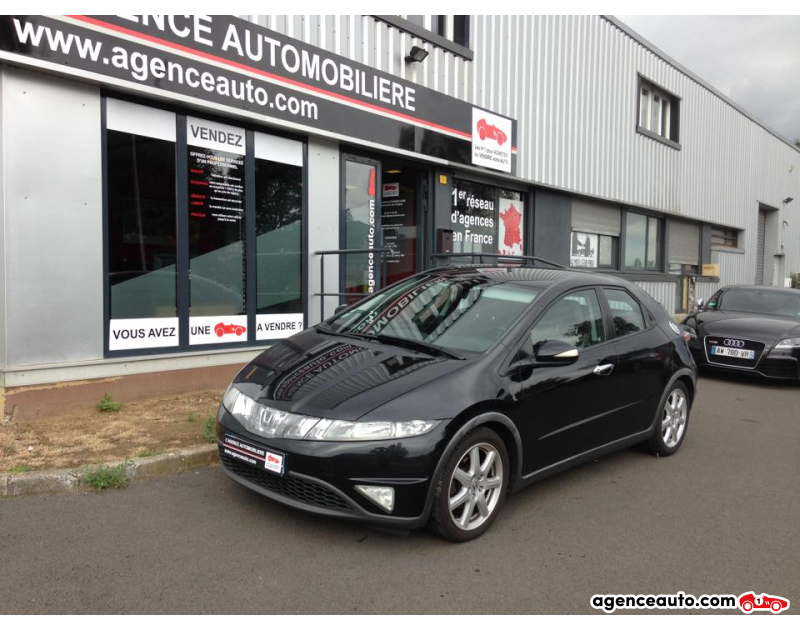 Achat voiture occasion, Auto occasion pas cher | Agence Auto Honda Civic 2.2 I-CTDI 140 CH SPORT Violet Année 2008 Manuelle Essence