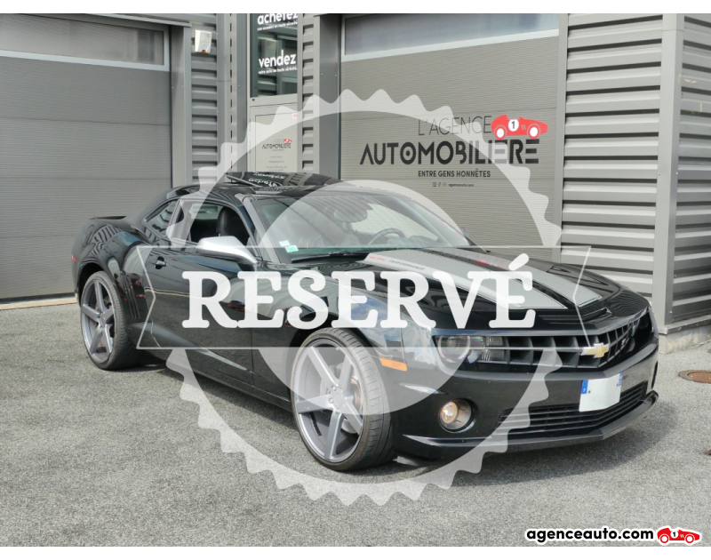 Compra de Coches Usados, Coches Usados Baratos %'|'% Agence Auto Chevrolet Camaro SS 6.2 V8 406 BVA Noir Año 2010 Automatique Essence