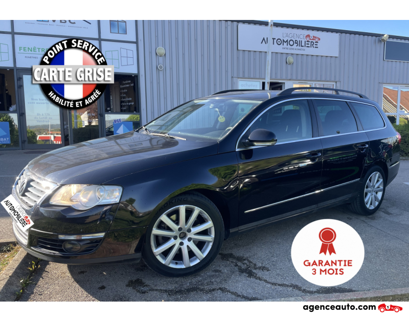 Achat voiture occasion, Auto occasion pas cher | Agence Auto Volkswagen Passat 2.0 TDi 140 cv SW CONFORT Noir Année 2006 Manuelle Diesel
