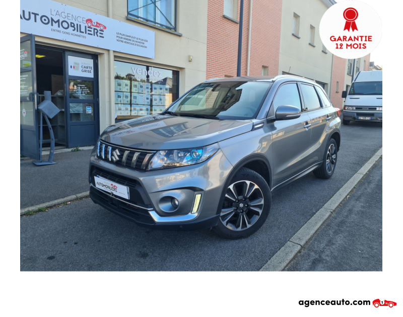 Achat voiture occasion, Auto occasion pas cher | Agence Auto Suzuki Vitara IV 1.4 BOOSTERJET 140 PACK Gris Année 2019 Manuelle Essence