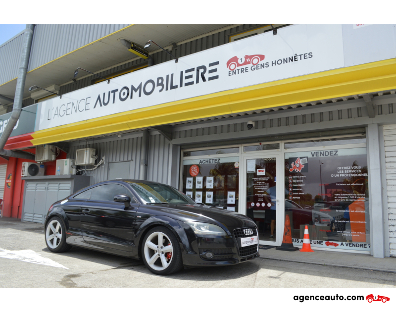Achat voiture occasion, Auto occasion pas cher | Agence Auto Audi TT II COUPE 2.0 TFSI 200 S LINE Noir Année 2007 Manuelle Essence