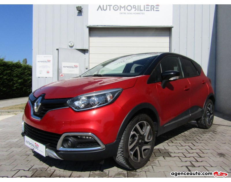 Achat voiture occasion, Auto occasion pas cher | Agence Auto Renault Captur 1.2 TCE EDC 120 CV BVA Rouge Année 2016 Automatique Essence