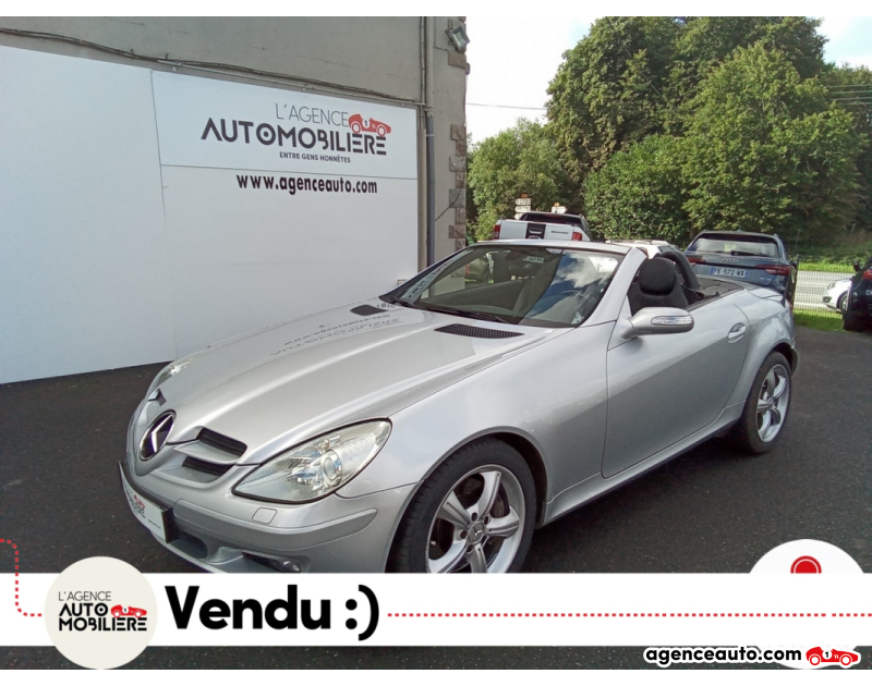 Achat voiture occasion, Auto occasion pas cher | Agence Auto Mercedes SLK 3.5 350 270 7G-TRONIC BVA Gris Année 2005 Automatique Essence
