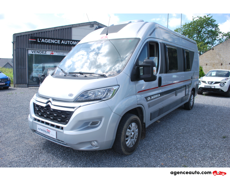 Gebrauchtwagenkauf, Günstige Gebrauchtwagen | Automobilienagentur Adria mobil Twin 600 SPT Platinum Citroën Jumper Argent Jahr 2017 Manuelle Diesel