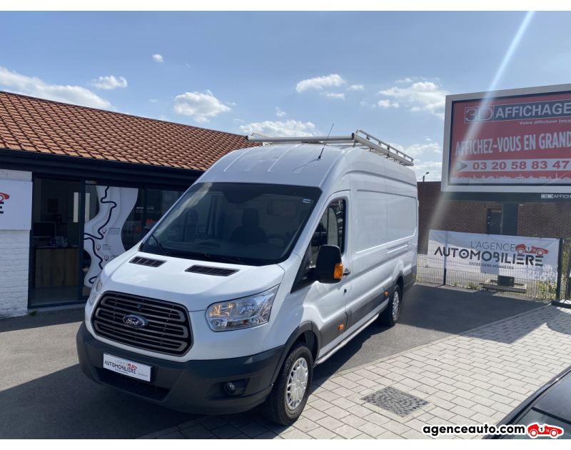 Achat voiture occasion, Auto occasion pas cher | Agence Auto Ford Transit transit fourgon l3h3 16m3 2.2 tdci 125 CV Blanc Année 2015 Manuelle Diesel