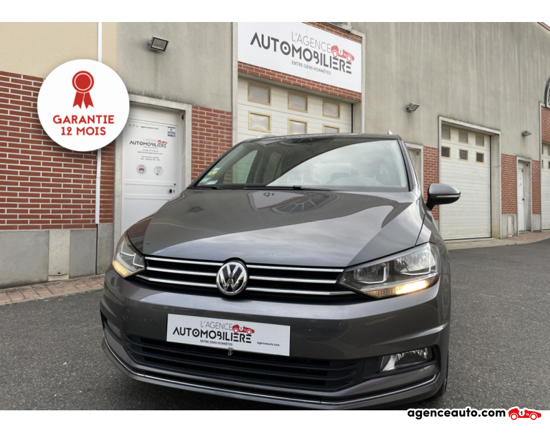 Compra de Carros Usados, Carros Usados Baratos | Auto Immo Volkswagen Touran II 1.6 TDI BlueMotion 115 cv (Jantes alu, DSG7) Gris Ano 2017 Automatique Diesel