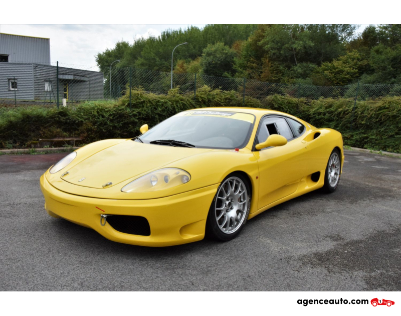 Aankoop Gebruikte Auto, Goedkope Gebruikte Auto | Agence Auto Ferrari 360 MODENA Challenge V8 3.6 400 ch F1 Jaune Jaar 2001 Automatique Essence