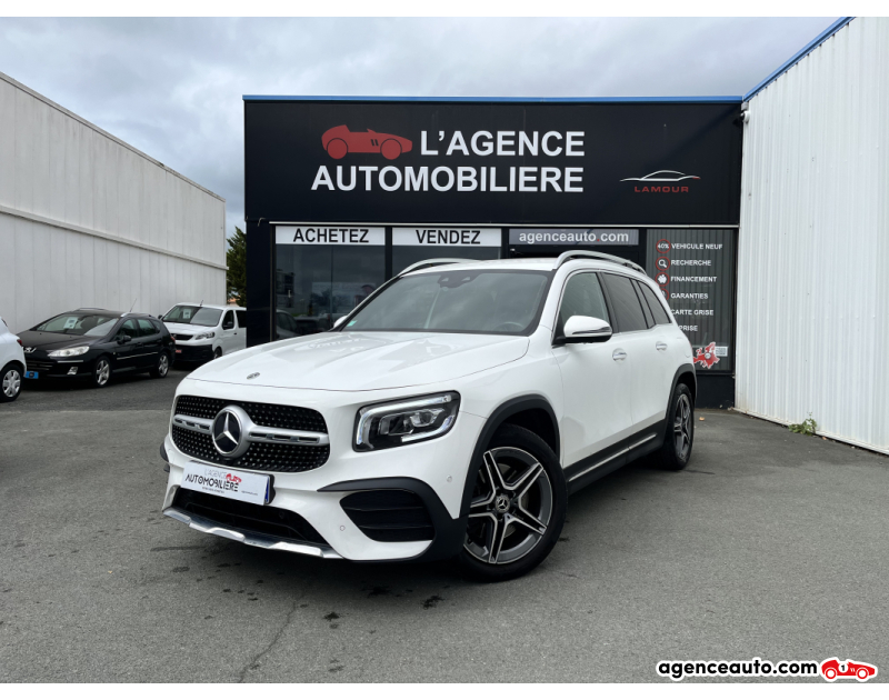 Achat voiture occasion, Auto occasion pas cher | Agence Auto Mercedes GLB 220d 190ch AMG Line 4Matic 8G DCT Blanc Année 2021 Automatique Diesel