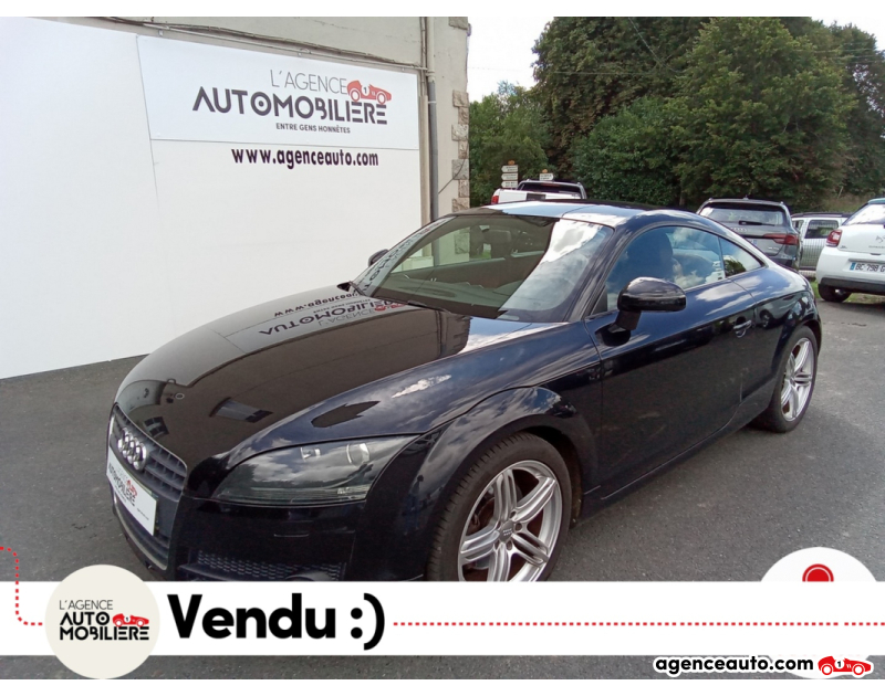 Achat voiture occasion, Auto occasion pas cher | Agence Auto Audi TT COUPE 2.0 TFSI 200 S-TRONIC BVA Noir Année 2009 Automatique Essence