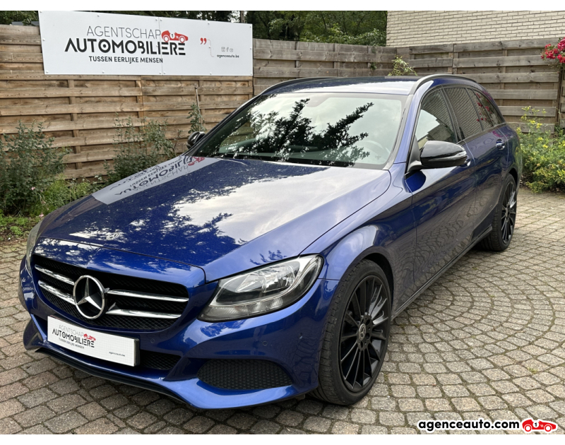 Acquisto Auto Usate, Auto Usate Economiche | Agenzia Automobiliare Mercedes Classe C C 180 D AUTO AMG LINE Bleu Anno 2018 Automatique Diesel