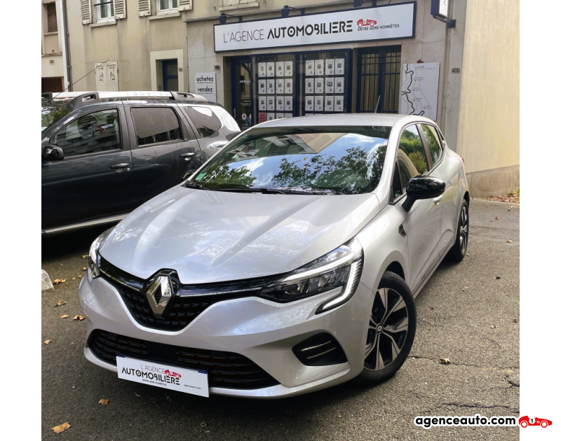 Achat voiture occasion, Auto occasion pas cher | Agence Auto Renault Clio 5 TCE 90 X-TRONIC LIMITED Gris Année 2022 Automatique Essence