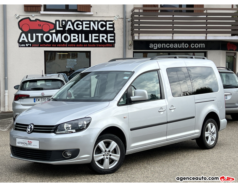 Acquisto Auto Usate, Auto Usate Economiche | Agenzia Automobiliare Volkswagen Caddy Maxi 2.0 tdi 140 DSG6 TPMR PMR Gris Anno 2015 Automatique Diesel