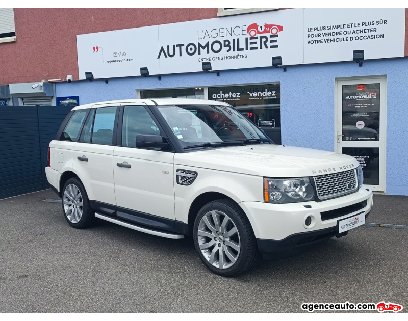 Compra de Carros Usados, Carros Usados Baratos | Auto Immo Land Rover Range Rover Sport TDV6 HSE DPF 191ch Blanc Ano 2009 Automatique Diesel
